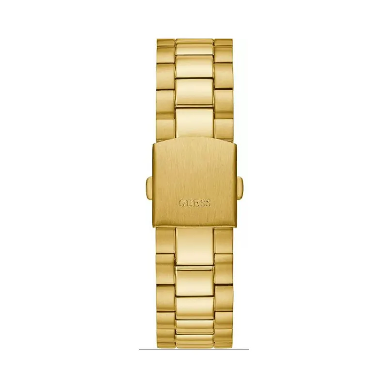 Guess Connoisseur Champagne Dial Gold-tone Men's Watch- GW0265G2